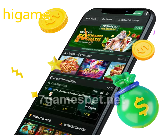 Baixe o aplicativo higame para jogar a qualquer momento
